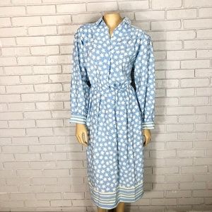 Anastasia Starflower Print Shirt Dress size 14P